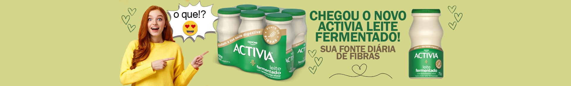 LANÇAMENTO ACTIVIA FERMENTADO